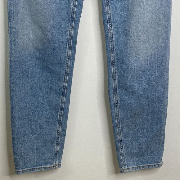 New ASOS Farleigh High Waist Slim Mom Jeans with Bum Rips Women's Size 30 - Picture 6 of 10